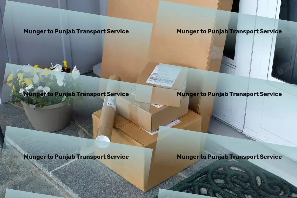 Munger to Punjab Luggage Courier Pioneering a new era of logistics efficiency within India. - Transport consultancy